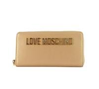 Love Moschino Geldbörse Reißverschluss around gold logo lettering, oro, 20x11x2cm, Modern