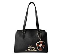 Love Moschino Heart Charm Schultertasche black Damen
