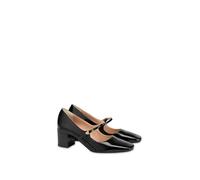 Love Moschino JA10385G1NIH0000, Schnürschuhe für Damen, Schwarz, 39 EU, Schwarz, 39 EU