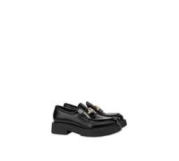 Love Moschino JA10404G1NJD0000, Schnürschuhe für Damen, Schwarz, 39 EU, Schwarz, 39 EU