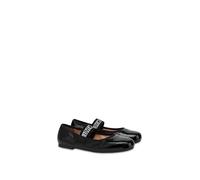 Love Moschino JA11071G1NII0000, Damen-Ballerinas, Schwarz, 37 EU, Schwarz, 37 EU