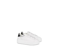 Love Moschino JA15525G1NIA110A, Damen-Turnschuhe, Weiß/Schwarz, 40 EU, Weiss SCHWARZ, 40 EU