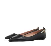 Love Moschino Loafer - Pearls Ballerina - Gr. 37 (EU) - in Schwarz - für Damen