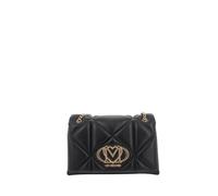 Love Moschino mittelgrosse gesteppte Tasche mit Kettenriemen, schwarz - Farb-Varianten: Schwarz