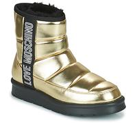 Love Moschino Moonboots JA24103H1F in Gold 38