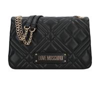 Love Moschino Quilted Schultertasche schwarz, Lederimitat, Damen