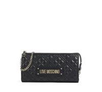 Love Moschino Quilted Schultertasche schwarz, Lederimitat, Damen