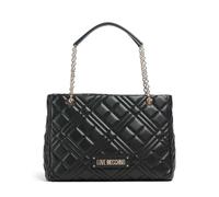 Love Moschino Quilted Shopper schwarz, Lederimitat, Damen