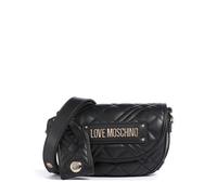 Love Moschino Quilted Umhängetasche schwarz, Lederimitat, Damen