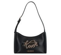 Love Moschino Script Schultertasche 25 cm schwarz