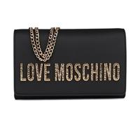 Love Moschino Tasche PU GRS schwarz + HAMMERED LOGO, Schwarz, Einheitsgröße
