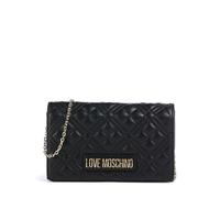 Love Moschino Smart Daily Umhängetasche schwarz, Lederimitat, Damen