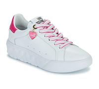 Love Moschino Sneaker FUXIA HEART+GOLD in Weiss 39