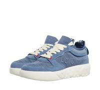 Love Moschino Sneaker - Heart Love Sneakers Donna - Gr. 37 (EU) - in Blau - für Damen