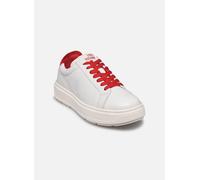 Love Moschino - SNEAKERD.BOLD40 VIT BIAN/NAPPA ROSS - rot - Sneaker - Größe 36