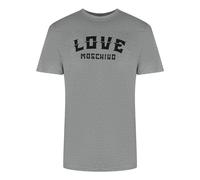 Love Moschino - T-Shirt für Herren, Logo (Grau) L