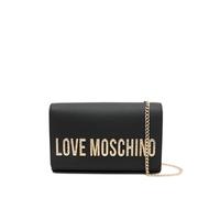 Love Moschino Tasche PU GRS schwarz + HAMMERED LOGO, Schwarz, Einheitsgröße