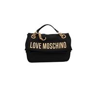 Love Moschino Tasche PU GRS schwarz + HAMMERED LOGO, Schwarz, Einheitsgröße
