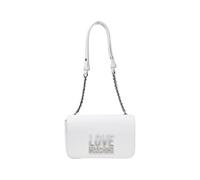 Love Moschino Damen Poljc4254pp0mkd0100u Schultertasche, Weiß