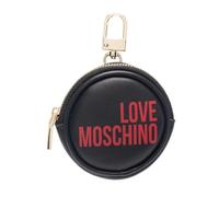 Love Moschino Taschenanhänger Rund, Schwarz / Rot