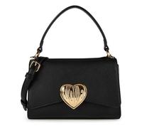 Love Moschino Victory Heart Schultertasche Leder 23.5 cm schwarz