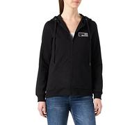 Love Moschino womens Sweatshirt coat Jacket, BLACK, 44