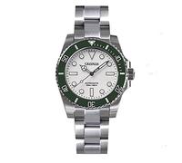 LOve Peace Cronos L6015 Luxury Diver Herrenuhren Saphirglas Edelstahl 20 ATM NH35 Automatik Mechanische Armbanduhren (Version 3)