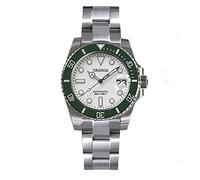 LOve Peace Cronos L6015 Luxury Diver Herrenuhren Saphirglas Edelstahl 20 ATM NH35 Automatik Mechanische Armbanduhren (Version 4)