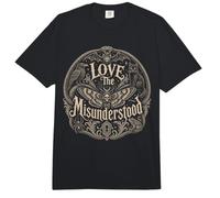 Love The Misunderstood Schlange Spinne Motte Frosch Fledermaus Rabe Katze Comfort Colors Adult Heavyweight T-Shirt