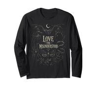Love The Misunderstood Schlange Spinne Motte Frosch Fledermaus Rabe Katze Langarmshirt