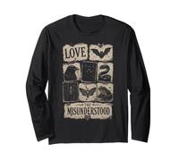 Love The Misunderstood Schlange Spinne Motte Frosch Fledermaus Rabe Katze Langarmshirt