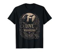 Love The Misunderstood Schlange Spinne Motte Frosch Fledermaus Rabe Katze Preisgünstiges Grafik-T-Shirt