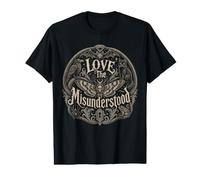 Love The Misunderstood Schlange Spinne Motte Frosch Fledermaus Rabe Katze Preisgünstiges Grafik-T-Shirt