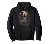 Love The Misunderstood Schlange Spinne Motte Frosch Fledermaus Rabe Katze Pullover Hoodie