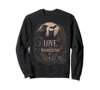 Love The Misunderstood Schlange Spinne Motte Frosch Fledermaus Rabe Katze Sweatshirt