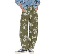 loveimgs Damen Boyfriend Women Wide Leg Denim Baggy Jeans