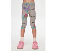 lovetti Capri-Leggings in Grau - Größe 128 | Babyhosen