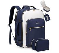 LOVEVOOK Handgepäck Rucksack Flugzeug, Reiserucksack Damen Groß 40L Herren Wasserdicht, Laptop Backpacks 17 Zoll Mit Laptopfach, Travel Backpack Daypacks Für Schule Arbeit Camping