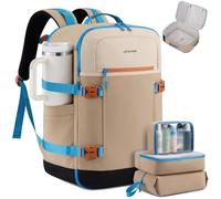 LOVEVOOK Handgepäck Rucksack, Reiserucksack Damen Flugzeug Travel Backpack | 40L Reise Rucksack, Groß Handgepäck Tasche, Wasserdicht Weekender Damen, Kofferrucksack mit 17 Zoll Laptopfach