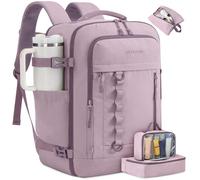 LOVEVOOK Reiserucksack, Handgepäck-Rucksack, Violett (Grape Purple), X-Large-50L-4Pcs