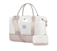 LOVEVOOK Reisetasche Damen Groß Sporttasche mit Schuhfach Handgepäck Tasche für Flugzeug Weekender Travel Duffle Cabin Bag Women Carry On Luggage Kliniktasche Geburt Set für Gym Strand Sauna Camping