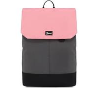 LOVEVOOK Rucksack Damen, Verbessert Großer Laptop Schulrucksack Mädchen Teenager mit 15,6 Zoll Laptopfach, Wasserdichter Schultasche Daypack Cityrucksack Elegant für Schule Uni Reise Büro, Hellrosa