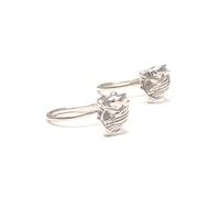 loveyourdiamonds Ohrclips für Kinder mit Pferde Kopf aus 925 Sterling Silber