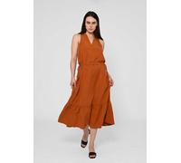 Lovjoi Maxidress RAMARIA aus TENCEL Lyocell Dark Amber (braun) S