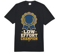 Low Effort Champion Funny Creator Saying Comfort Colors Adult Heavyweight T-Shirt
