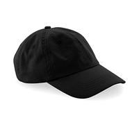 CB653 Beechfield Kappe im 6-Panel-Design mit flachem Profil Black One Size