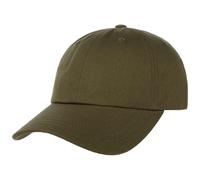 Low Profile Cotton Strapback Cap oliv One Size