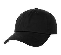Flexfit Unisex 6245CM-Low Profile Cotton Twill Kappe, Schwarz,Einheitsgröße