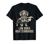 Low Rider Lustiger Dackel Wiener Hundeumhang T-Shirt