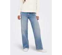 Only Jeans ONLJUDY – Damen Hüftjeans Wide Leg, weit geschnittenes Bein